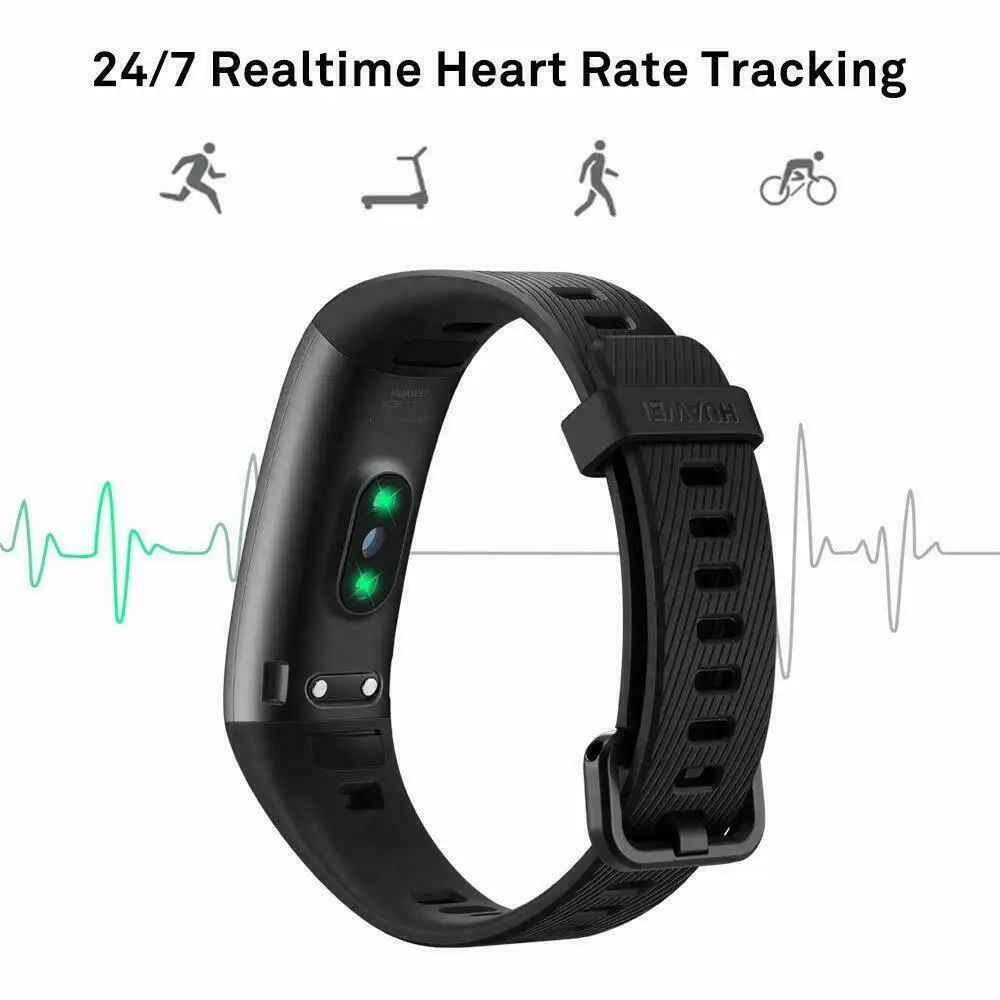 Huawei Band 3 Pro Смарт браслет 0 95 дюйма трекер плавание Водонепроницаемый Bluetooth фитнес