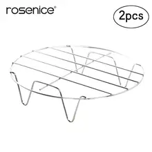 2 шт. кастрюля с выпуском пара кухонная посуда Нержавеющая сталь серебро посуда для готовки Круглый посуда для приготовления пищи на пару Кухня нагрева расходные материалы