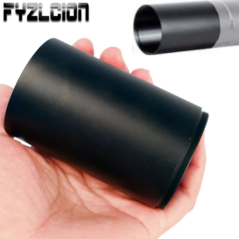 

Hunting 40mm/50mm Objective Alloy Sunshade Tube for Airgun Air Rifle Objective Lens Telescope Scope Mount Hunting Accessories
