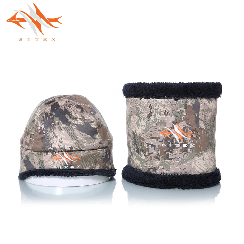 2018 sitex комплект шапка и маска открытой местности Blizzard Beanie водоплавающих птиц