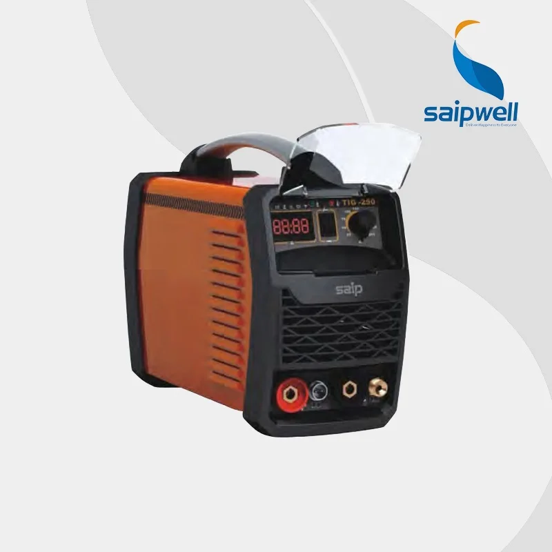 Saipwell трехфазный портативный инвертор DC TIG/MMA сварочный аппарат IGBT Тип TIG-250 |