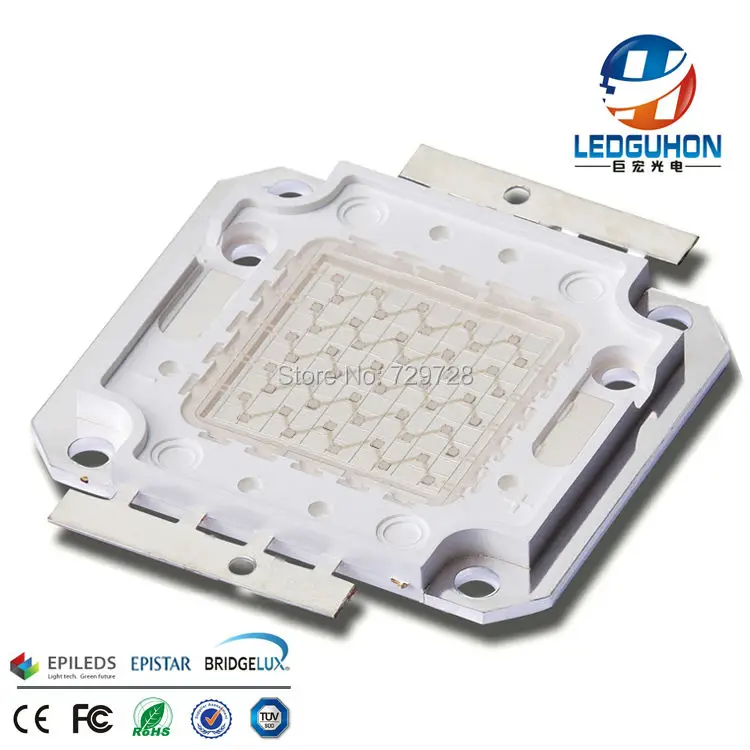 LED factory make 50w high power blue led diode with epileds 40mil chip | Лампы и освещение