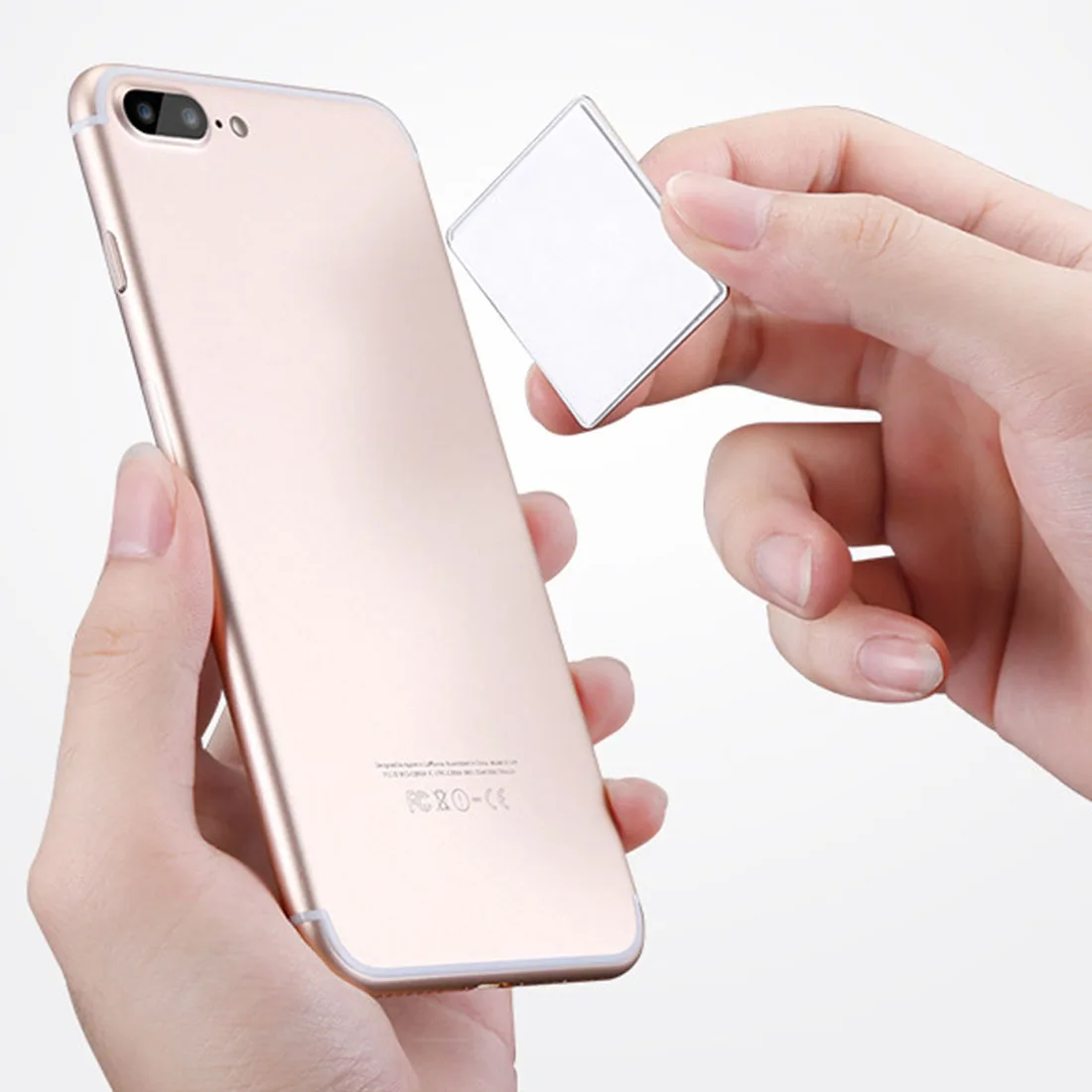 Etmaki Rabbit Design Phone Holders 360 Degree Metal Finger Ring Mobile Phone Smartphone Stand Holder For iPhone for Samsung