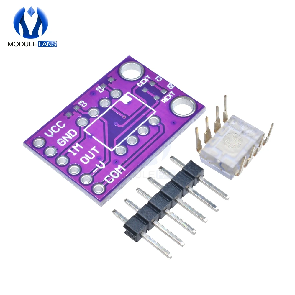 Opt101 Analog Light Sensor Module Light Intensity Monolithic Photodiode ...