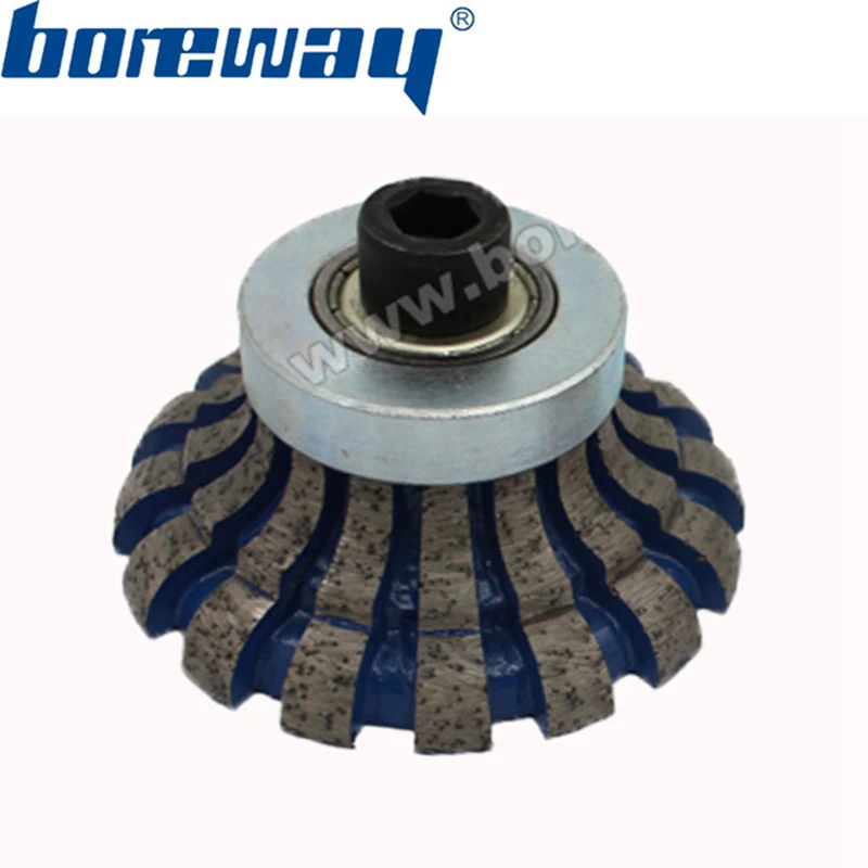 

BOREWAY Supply O20*D80*M8/M10/M12 Diamond Profiling Router Milling Cutting Tool For Slab Application On Portable Machine