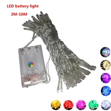 Christmas string light LED battery light 10M 80LEDS  Christmas lights holiday lights/wedding/ LED decoration lamp series battery