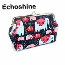 Популярные женские Ретро Винтажные слон маленький кошелек с застежкой сумочка клатч подарок оптом carteira A0000