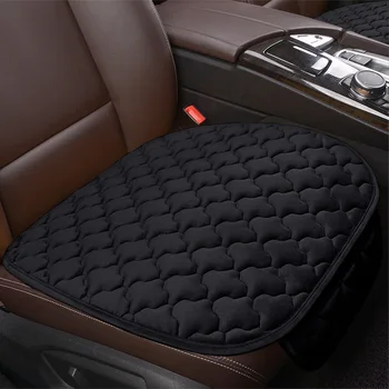 

KKYSYELVA 1PCS New winter car service seat, warm and comfortable single car service, suitable for front row seats