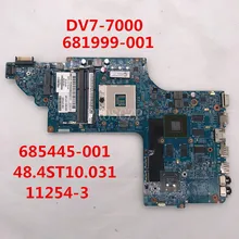 Для DV7 DV7-7000 681999-001Laptop материнская плата 681999-501 685445-001 11254-3 48.4ST10.031 HM77 GT630M/1G протестированы