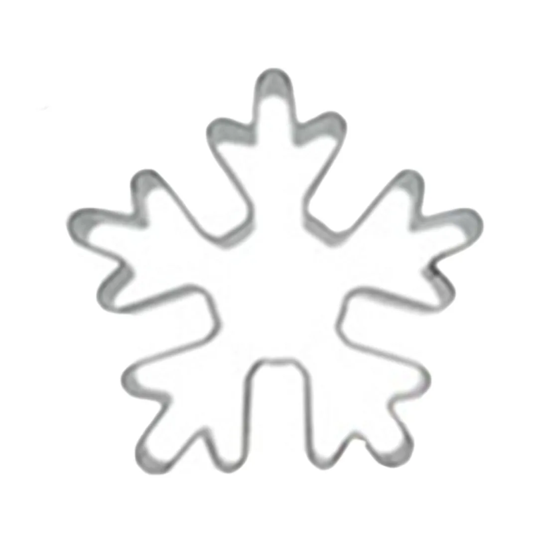 snowflake Формочка для рождественского печенья инструменты из алюминиевого сплава Пряники для мужчин в форме праздничного печенья плесень кухня Выпечка тортов инструменты для украшения - Цвет: snowflake