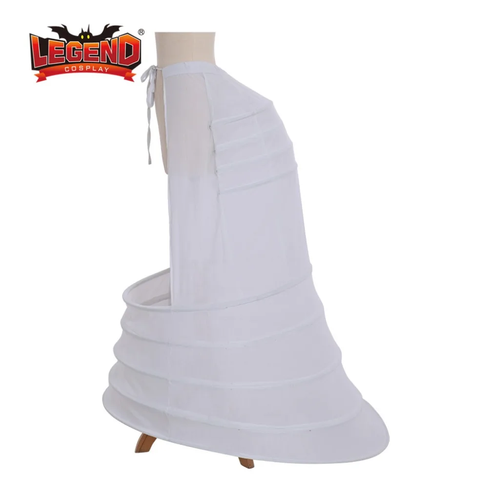 

Victorian Petticoat Women Renaissance Gown Crinoline Undershirt back cage