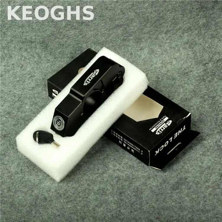 Keoghs мотоциклетные Руль управления для мотоциклов/сцепление замок с ЧПУ Алюминий замок с резиновыми Прижимные шайбы универсальный для 22 мм и выше мотоцикл honda yamaha