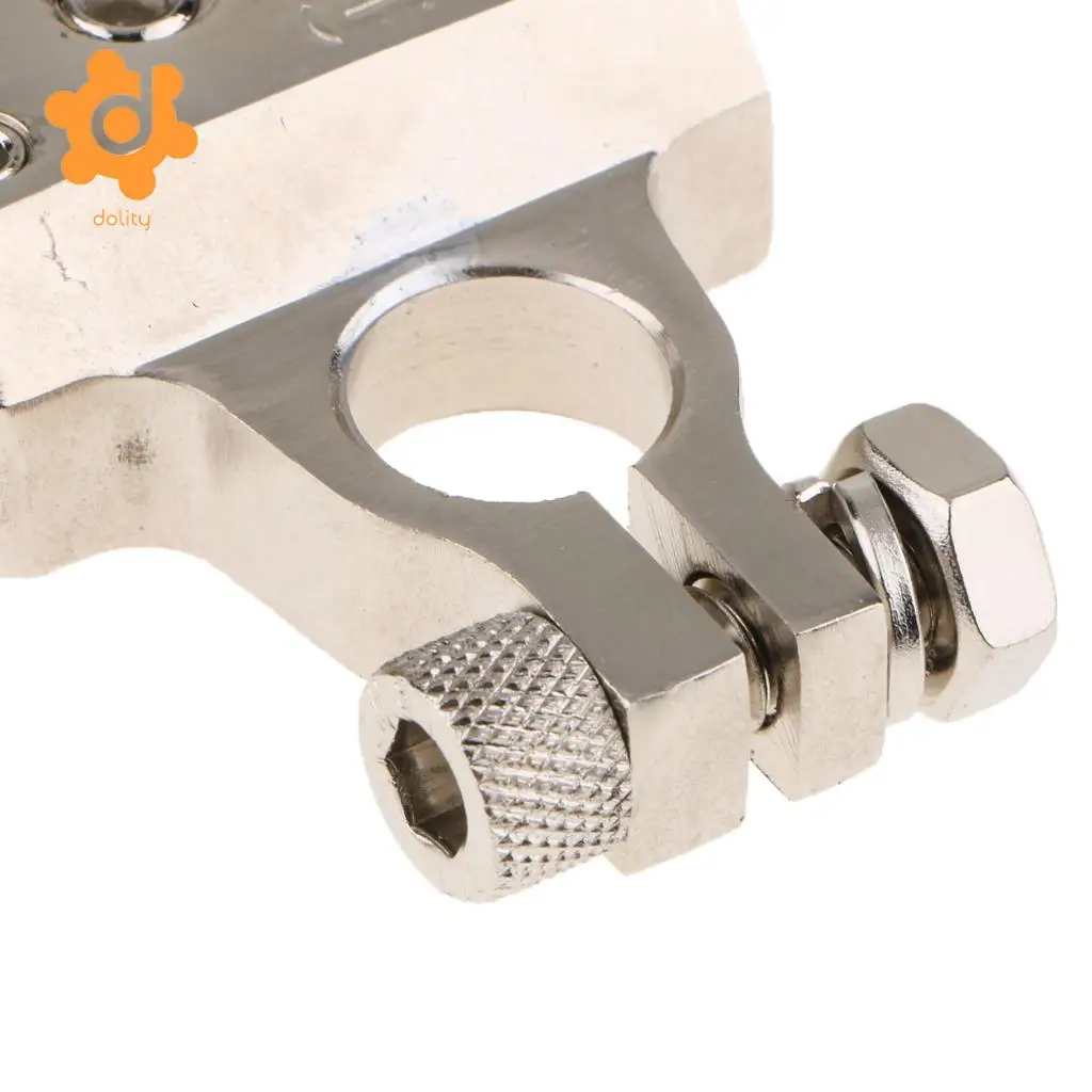 Pair Auto Positive Negative Battery Terminals Clamps Connectors Dustproof