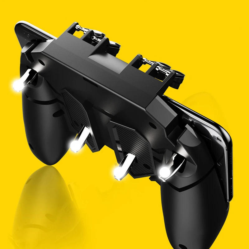 Winex Pubg Game Gamepad For Mobile Phone Game Controller l1 r1 Shooter Trigger Fire Button For IPhone Six Fingers