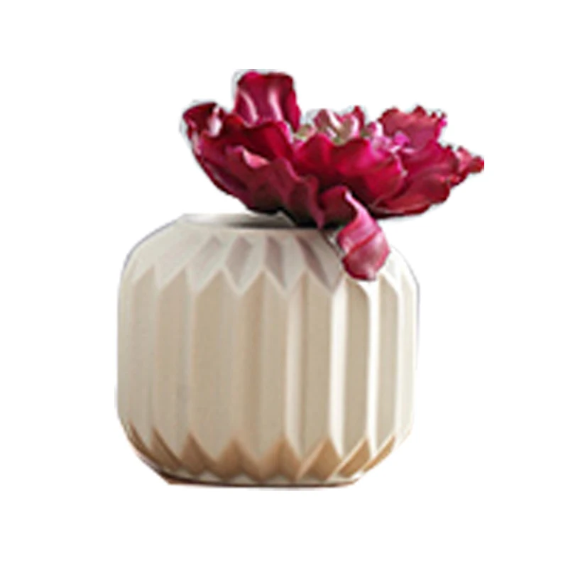 Buy silicone mold Modern minimalist ceramic flower vase creative dry flower