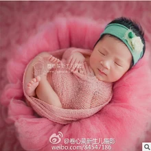 100 г/шт. диаметр 60 см для фотографий новорожденных распродажа корзина наполнитель свободная шерсть пуховая корзина stuffer Новорожденный Фотография реквизит
