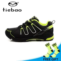 Tiebao Professional велосипедная обувь дышащая велосипедные ботинки Спорт Досуг велосипедный обувь для мужчин езда на велосипеде Sapatos ciclismo