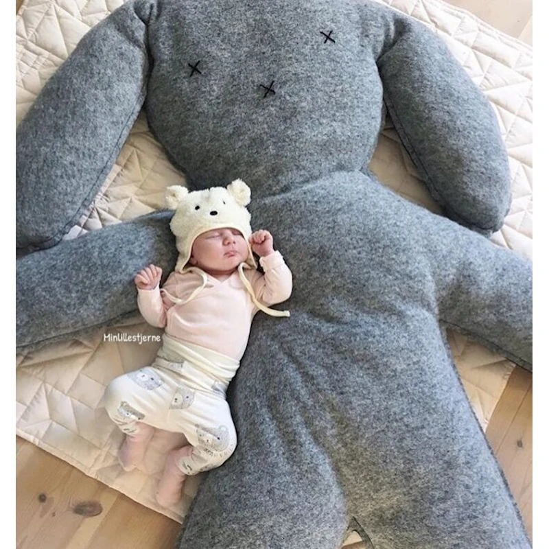 

Big Rabbit Design Carpet Game Pad Kids Playmats Baby Kids Crawling Blanket Gym Play Mat Infant Newborn Activity Cotton Blanket