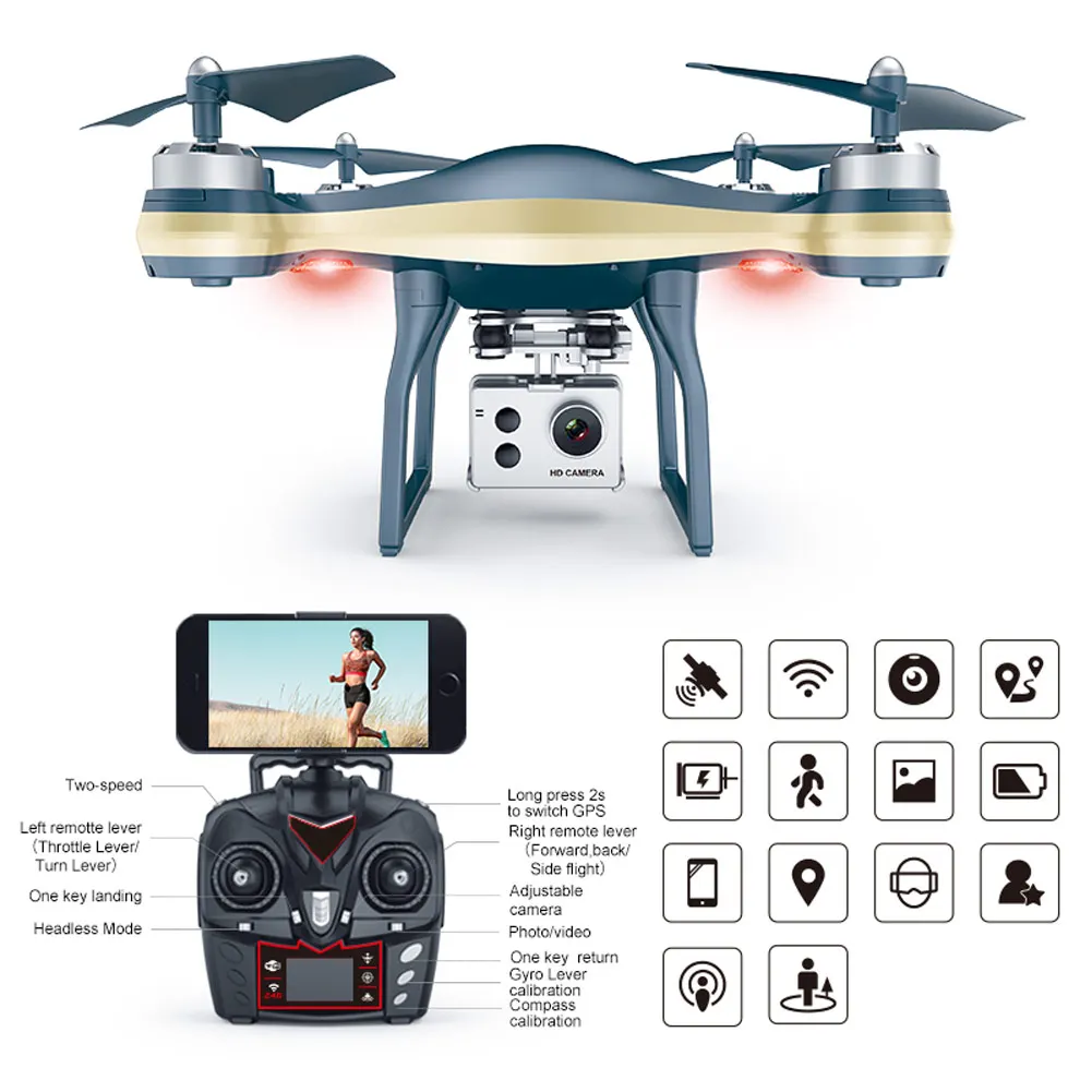 k10 gps drone