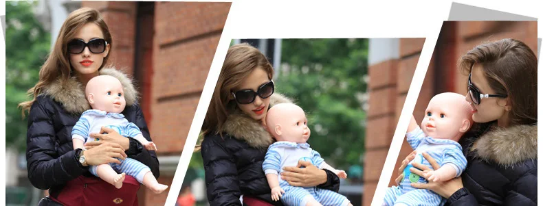 6-36 месяцев хлопка Кенгуру дышащий Младенческая Рюкзак слинг Портативный талии стул для мамы на открытом воздухе эргономичный Хип сиденья