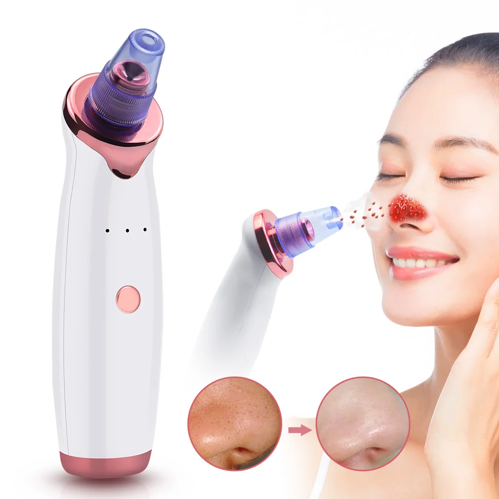 

For Face Blackhead Remover Care Rechargeable Battery Blackhead Vacuum Pore Cleaner Face Cleaning Acne Pimple Remover Beauty Tool