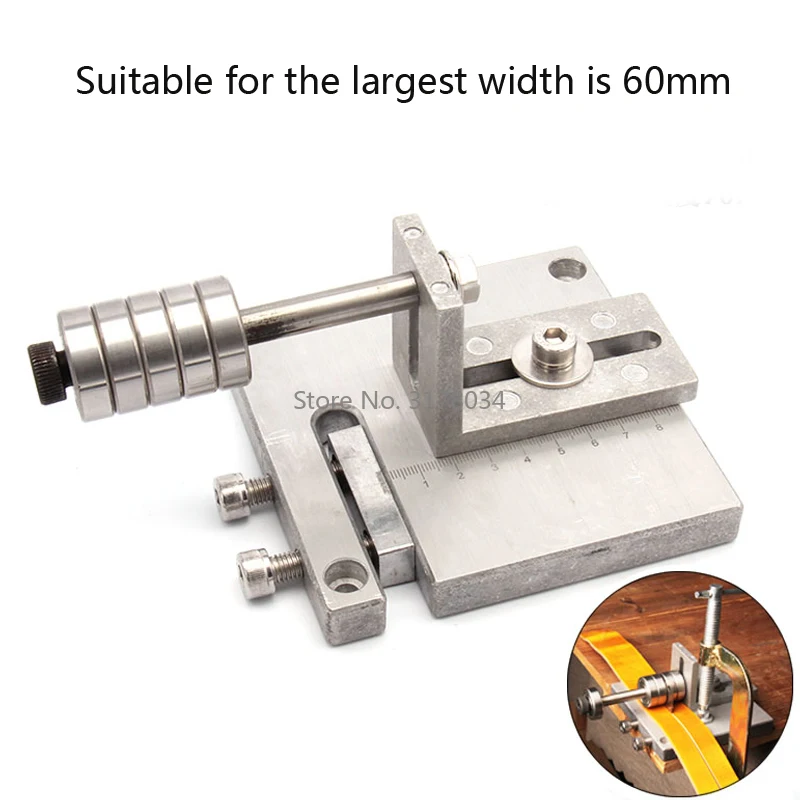 Adjustable Leather Craft Metal Cutter Strap Belt DIY Hand Cutting Tools Strip Cutter Hand Cut Machine-1