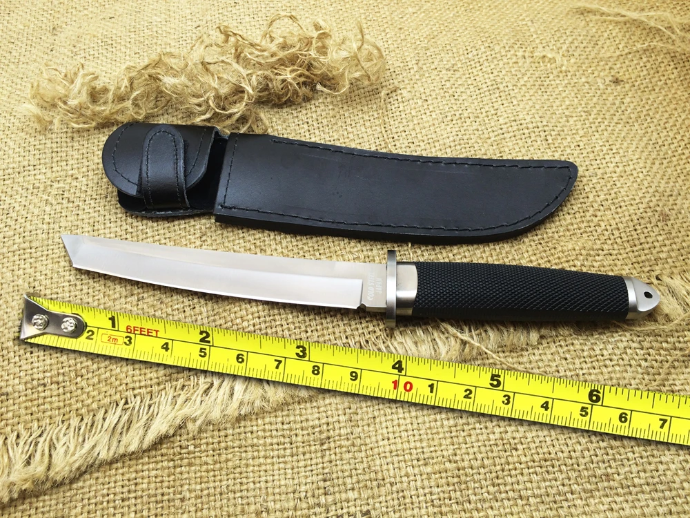 Newest!!Cold Steel San Mai Tactical Knife,440A Stain Polish Straight