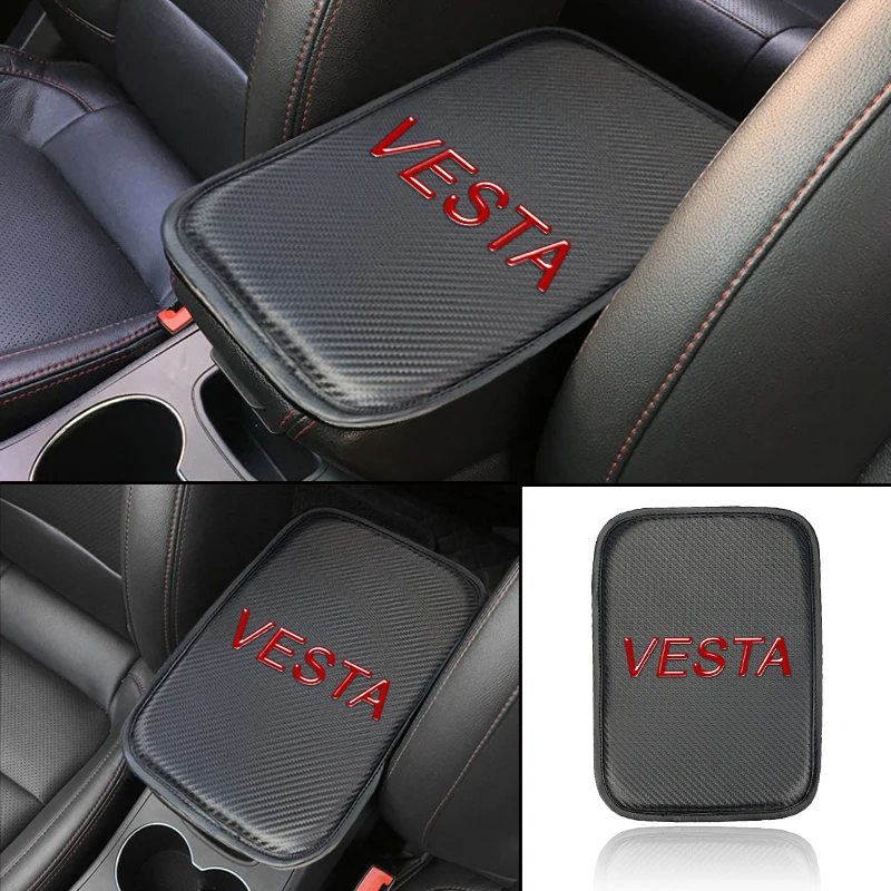 

1pcs/set Brand New Car Styling DecorationProtective Armrest Box Pad Center Console Support for lada vesta granta