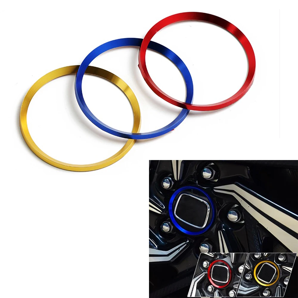 3 4pcs Aluminum Alloy Wheel Center Hub Ring Decorator Cover Trim Fit For Honda Civic 2016 2017