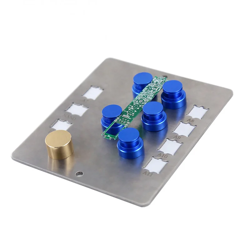 

Universal Magnetic PCB Holder Circuit Board Motherboard Fixture Clamp for iPhone A6 A7 A8 A9 A10 A11 NAND PICE Phone Repair Tool