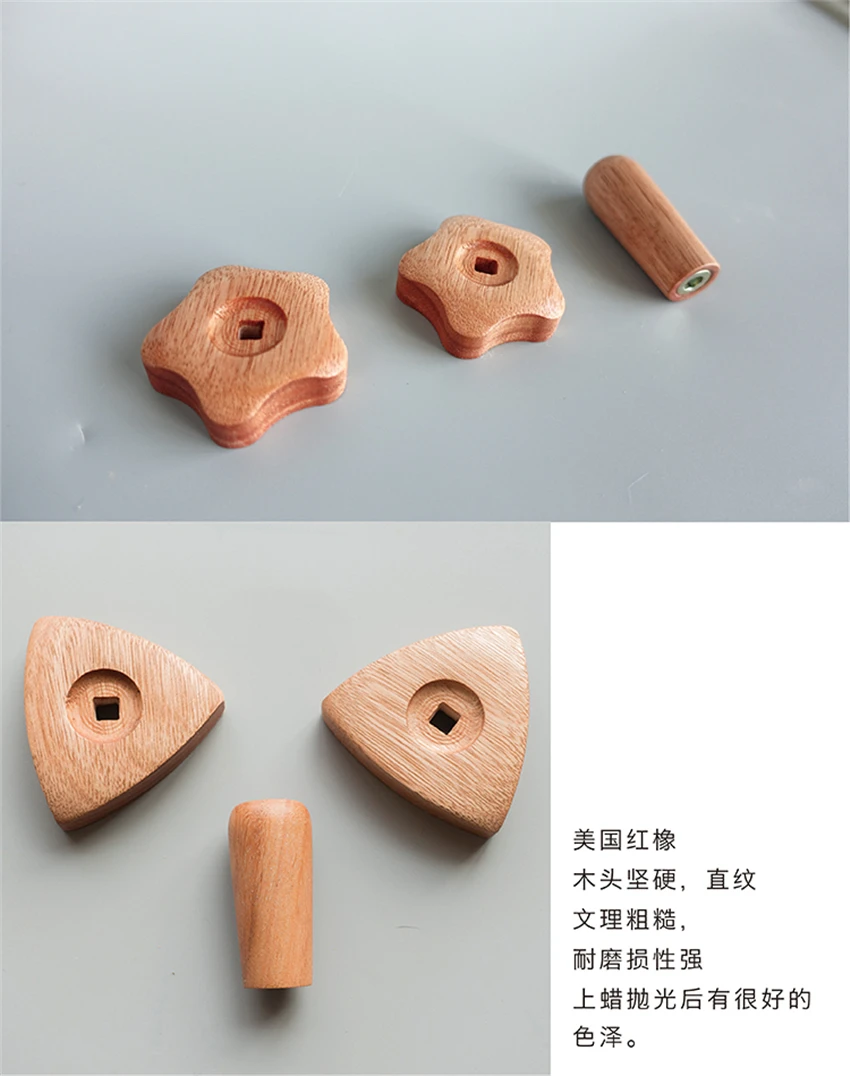 1 Set Coffee Machine Modification For EXPOBAR E61 Wooden Handle tools For WelhomeKD-310/KD-210S2/KD-270S Espresso Accessories