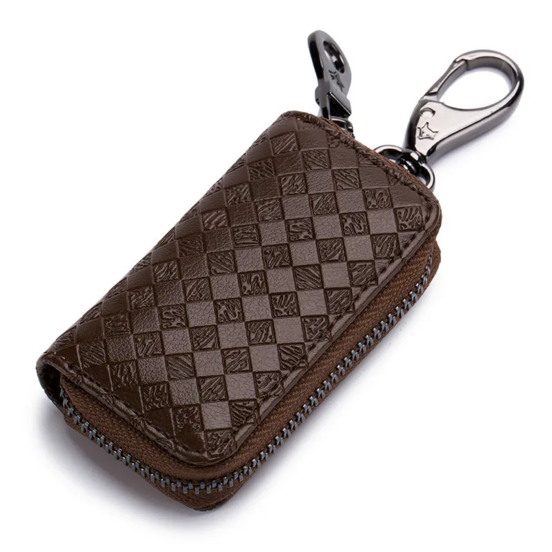 Оригинальные кожаные бумажники, ключи Модные мужские и женские держатель ключа кошелечного типа чехол для ключей Модный женский мини-автомобильный ключ сумка QB300