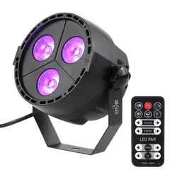 15 Вт 3 LED 8 каналов RGB 4 в 1 стирка эффект этапе бар света DMX512 звука активированный автоматический режим с Дистанционное управление для