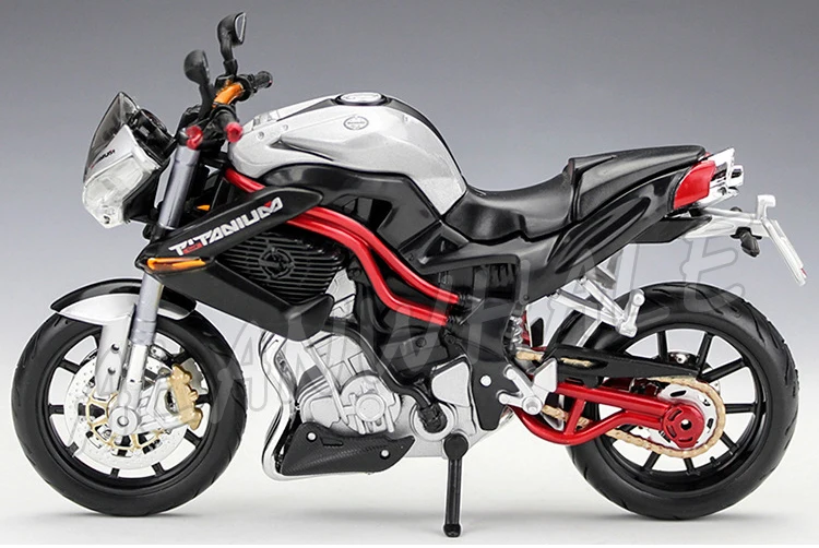 1:12 Масштаб Benelli торнадо голый Tre R160 литье металла модель мотоцикла мотоцикл гоночных автомобилей для мальчиков коллекция автомобиля - Цвет: 31195 Black
