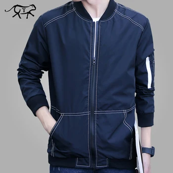 

2018 New Brand Men Jackets and Coats Spring Autumn Thin Male College Jacket Casual Clothing Windbreaker Outwear Manteau hombre