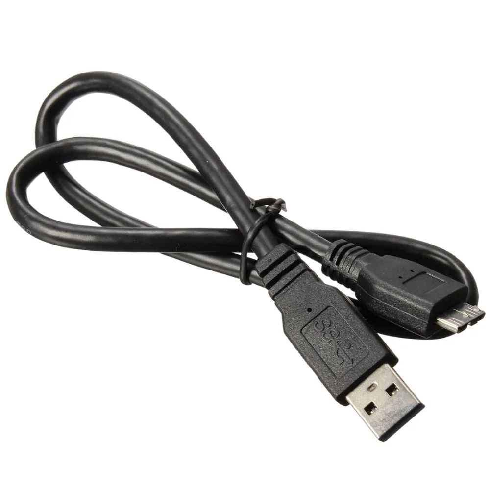 Кабель для передачи данных USB 3 0 Male A Micro B внешний жесткий диск HDD черный кабель