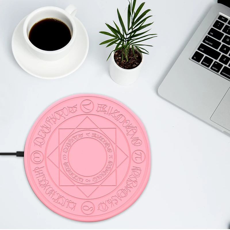 5 Вт универсальное беспроводное зарядное устройство Magic Circle для iPhone Samsung Xiaomi Redmi