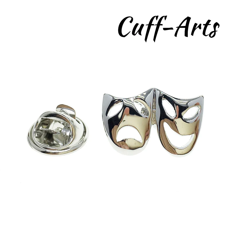 Мужская винтажная брошка Cuffarts из латуни в стиле сериала Комедия и борьба с