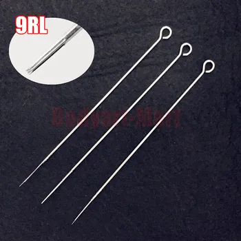 

High Quality 50pcs 9RL Tattoo Sterile Round Liner Needles RL9 Disposable Sterilized Needles For Machine Power Supply 1009RL#