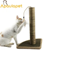 Кошка игрушка Когтеточка скалолазание мебель с одним пером для кошки играть с когтеточкой для кошки