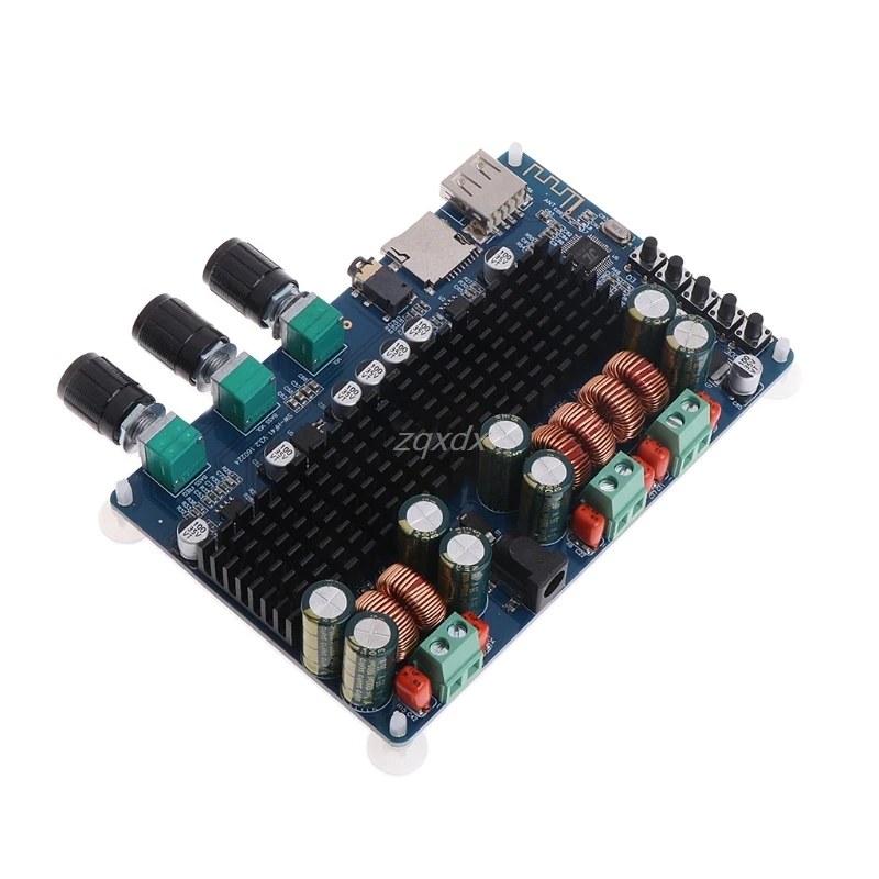 

TPA3116 2x50W+100W 2.1 Channel Bluetooth Digital Subwoofer Power Amplifier Board Z07 Drop ship