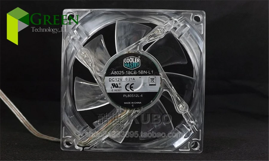 完璧すぎるが故三度も Master Cooler 8025 Fan Cooling led Silent 80x80x25mm 80MM 冷却パーツ・ファン