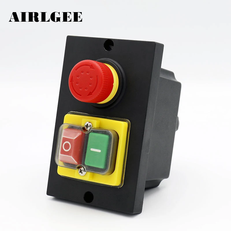 15A 400V Waterproof Push Button Switch KJD18 9 Motor