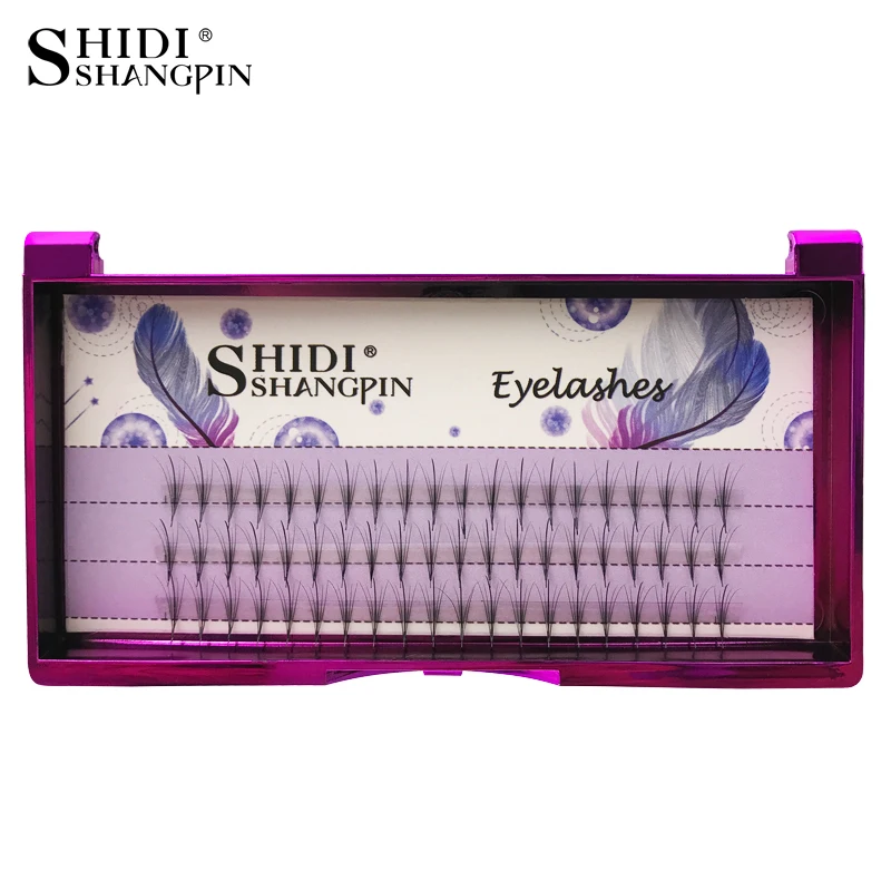 

8/10/12mm 60 Individual False eyelashes Grafting Natural eye lashes extensions hand made false lashes makeup tools 3d eyelashes