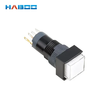 

dia.12mm mini small reset push button switch 1NO+1NC