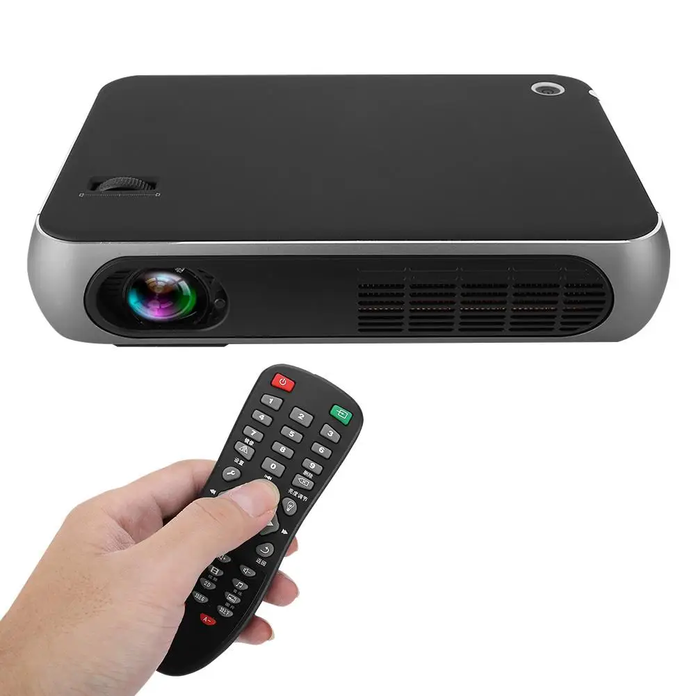 HD 1080P 3D HDMI двухдиапазонный WI-FI 4K 5G 8-ядерный Bluetooth DLP проектор для Android/iOS для дома Media Player, дома, Театр и т. д