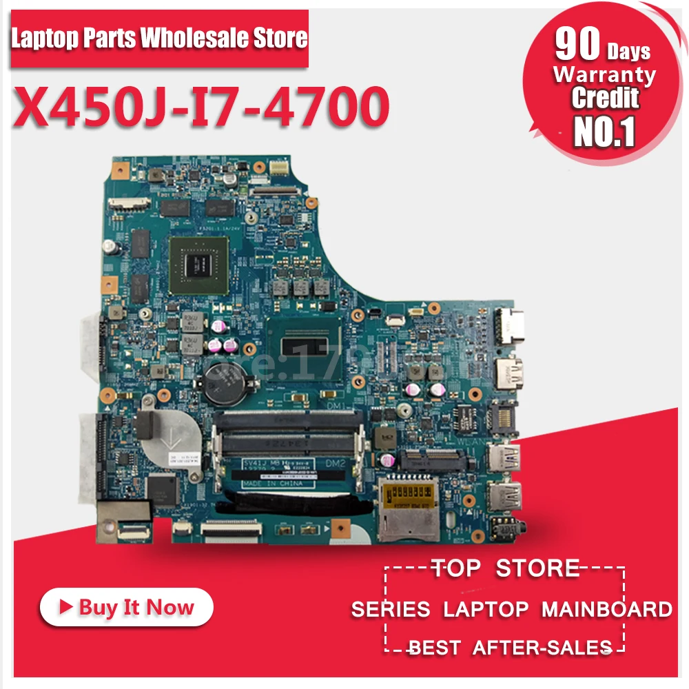 Main Board Logic Board Voor Asus K450J A450J X450J X450JF F450J SV41J Laptop Moederbord Moederbord Main Board Logic Board Voor Asus K450J A450J X450J X450JF F450J SV41J Laptop Moederbord Moederbord