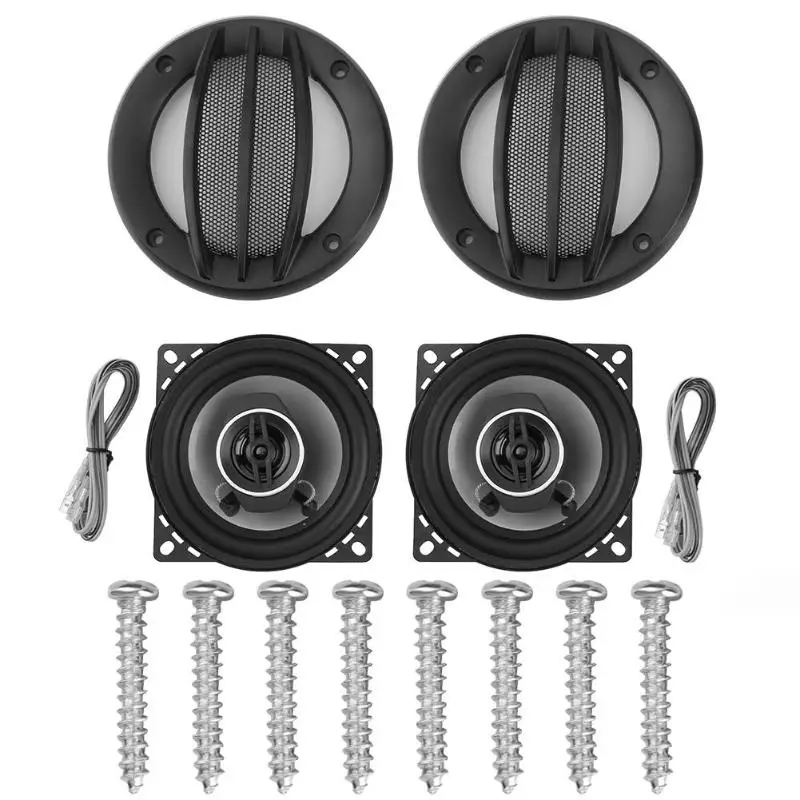 2pcs/pair Universal High Efficiency 220W Car Mini Tweeter Loudspeaker