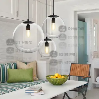 

New modern ceiling hotel lamp Crystal ball pendant yc glass ball pendant light GY324