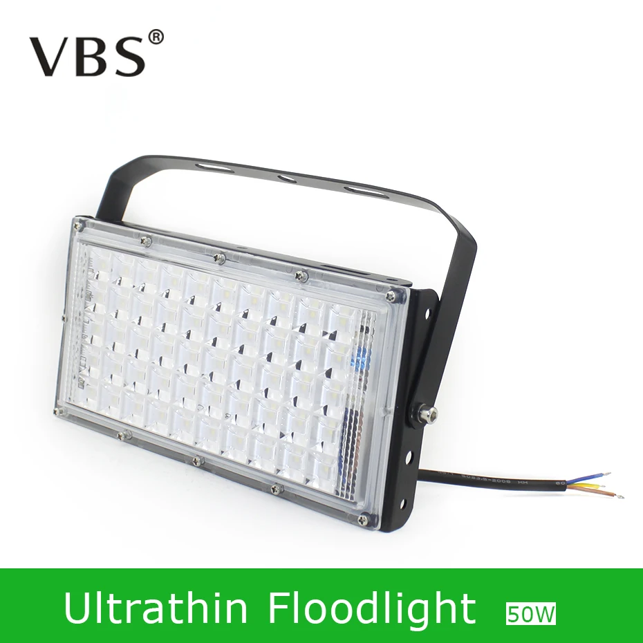 

50W LED Floodlight AC200-240V LED Flood Light Outdoor Street Lamp Waterproof Landscape Lighting IP65 Reflector Led Spotlight